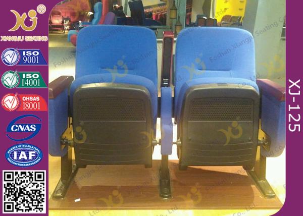 Finished Church Auditorium Seating / Auditorium Chairs With Custom Logo