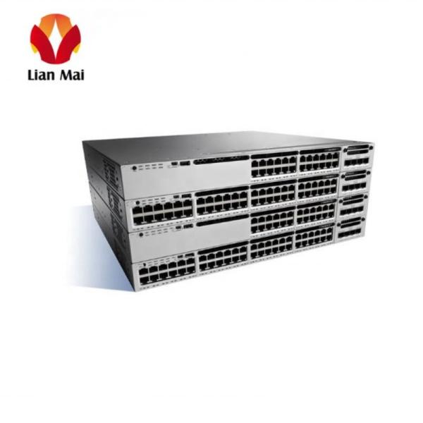 C3850 Series 48 Ports Penuh PoE Ethernet IP Layanan switch WS-C3850-48F-E