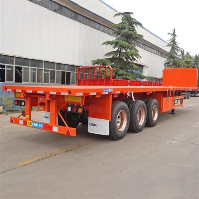 CIMC 40 ft Tri Axle Flat Deck Trailer for Sale in Nigeria