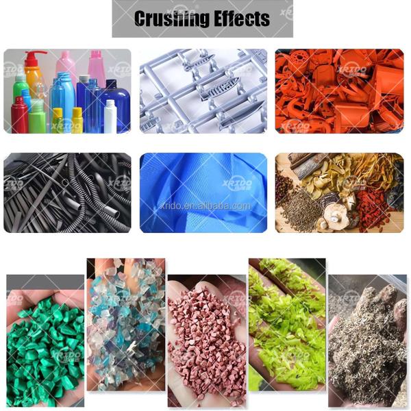 Glass Bottle Shredder Automatic Waste Metal Shredder Plastic Shredder Industrial Shredding Machine Glass Crusher