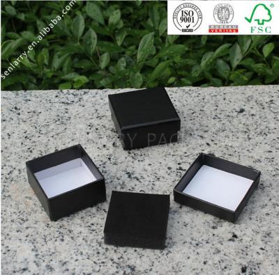 New products professional custom high-end high-end diamond ring box certificated by ISO BV SGS can print LOGO