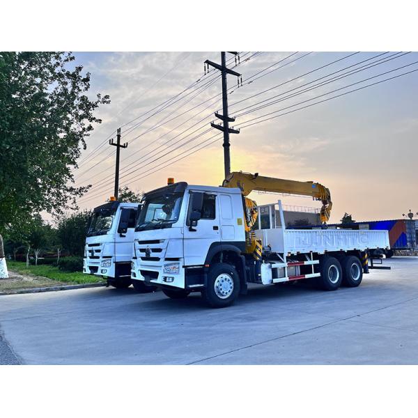 Sinotruk HOWO 8 тонн 12 тонн Телескопический грузовик с бумом Грузовик-крейнер Грузовик-монтажный кран Гидравлический мобильный грузовик-крейнер