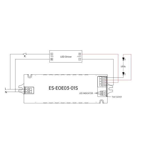 DC Solution Emergency Converter With Tiny Size And Battery Inside