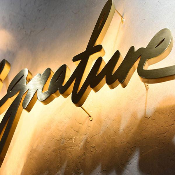 4ft Large-Sized Luminous Characters Wholesale Billboard Letter Logo Decoration Background Wall Letter Light Board