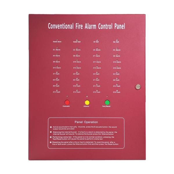 16 Зона обычная пожарная сигнализация AC220V питается XHA1016