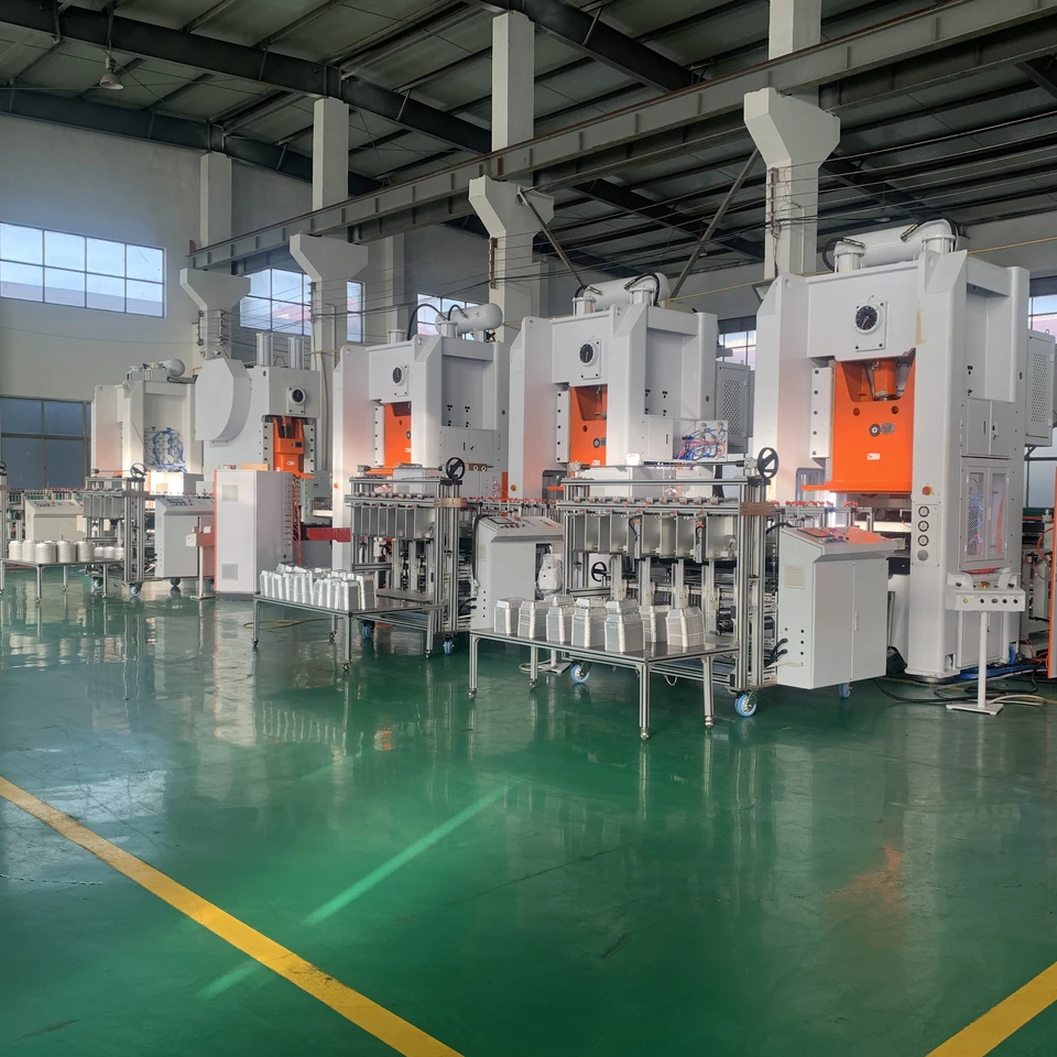 LK-T63 Aluminum Foil Container Making Machine for Thin Foil (0.03-0.08mm) Production