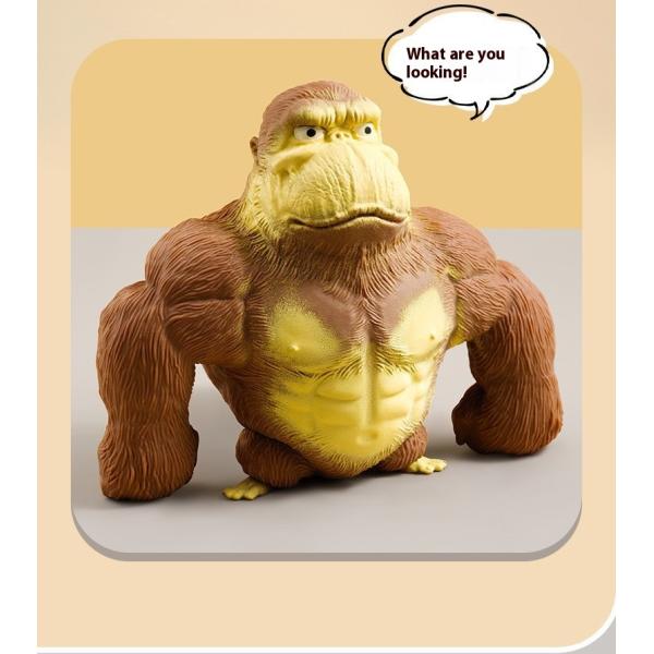 Children's Pinch Toy Gorilla Vent Pinch Slow Rebound Toy Decompression Sand Molding Soft Glue