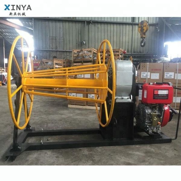 Steel Construction Cable Winch Puller with Safety Latch and 1/3/5/8-Ton Capacity for Heavy-Duty Pulling