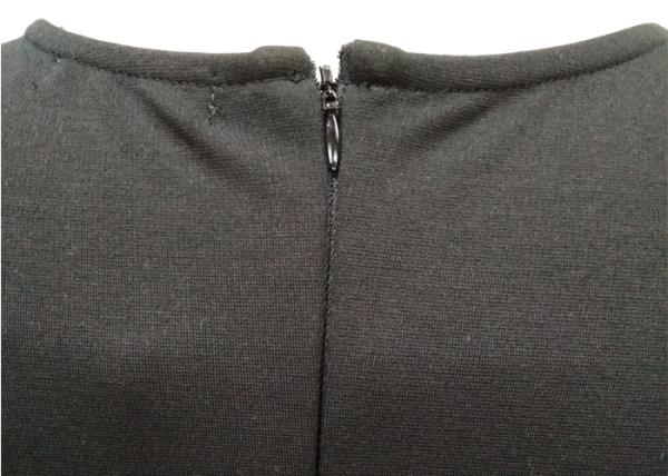 Crew Neck Women'S Casual Dresses Casual Black Maxi Dress Rome Fabric