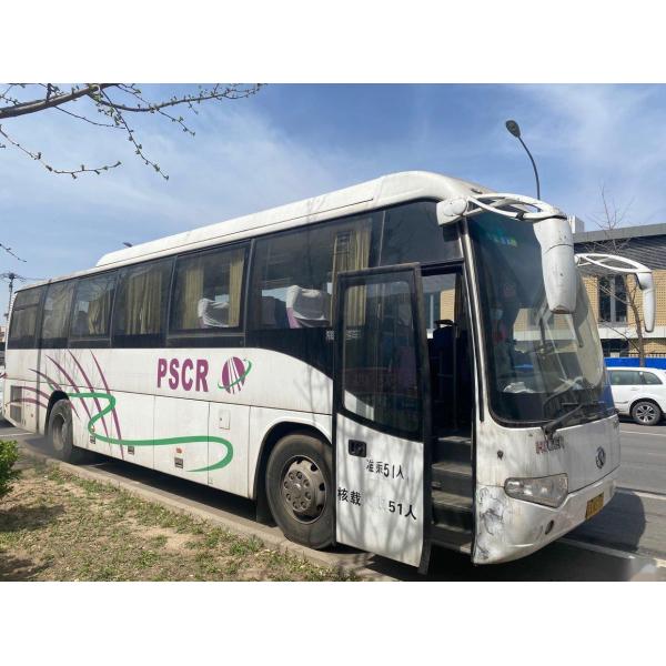 Используемый более высокий автобус KLQ6119 51 усаживает используемый автобус пассажира ручного привода тренера выведенный автобусом одиночной используемый дверью