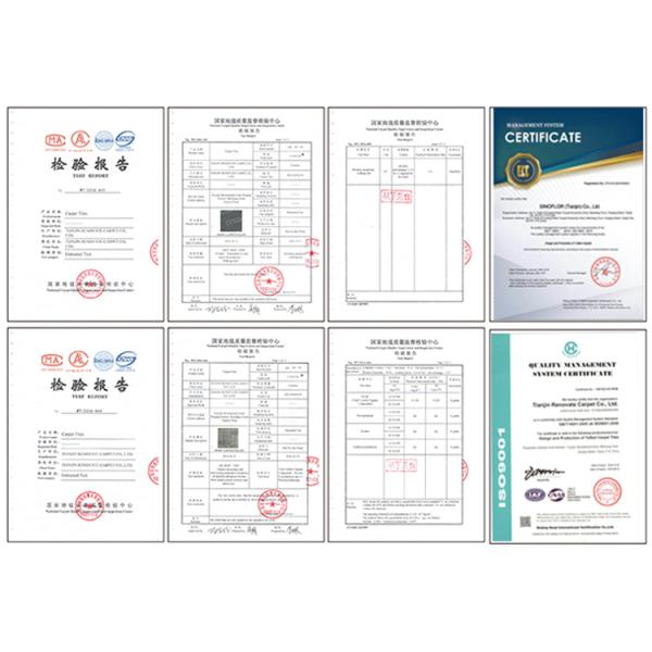 11mm Pile Height Axminster Floral Design Commercial Printed Carpet for Toilet