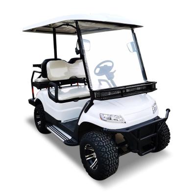 Caddy de golfe elétrico moderno Carrinho de golfe de 50 mph 4 pessoas para adultos