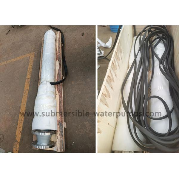 Подводный насос из нержавеющей стали длиной 40 м с кабелем длиной 5 м