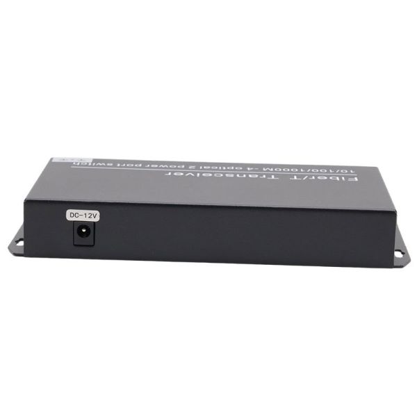 4 Port SC Fiber 2 Port RJ45 Gigabit Ethernet Switch Unmanaged Fiber Network Switch