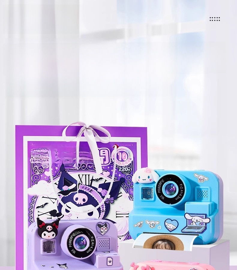 DLC MA14 New Model Instant Camera Children CMOS Sensor MicroSD MP3 Full HD Video 120 Wide Angle Direct Print Color Photos Filter