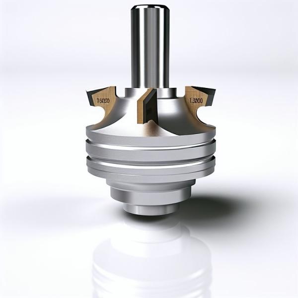 Straight Smooth Edge Bearing Router Bits Industrial Grade With High Speed Carbide