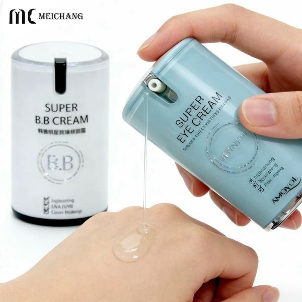 30ml / 50ml Premium Double-Layer Acrylic Airless Bottle Anti-Contamination Packaging for Serums and Creams(MC-249)
