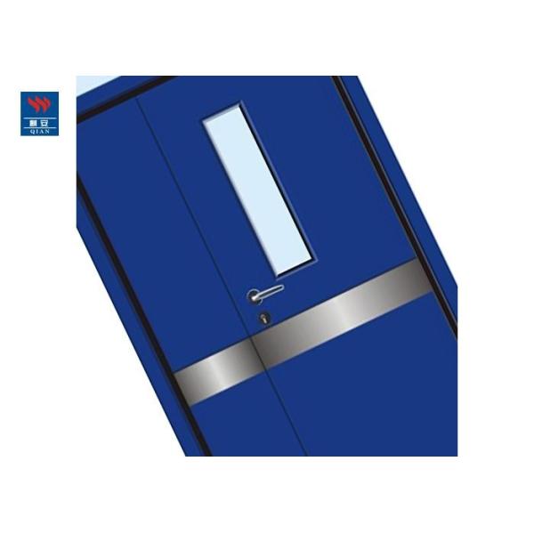 Дверь лист двойника FD30 больницы внутренним акустическим расклассифицированная огнем стальная