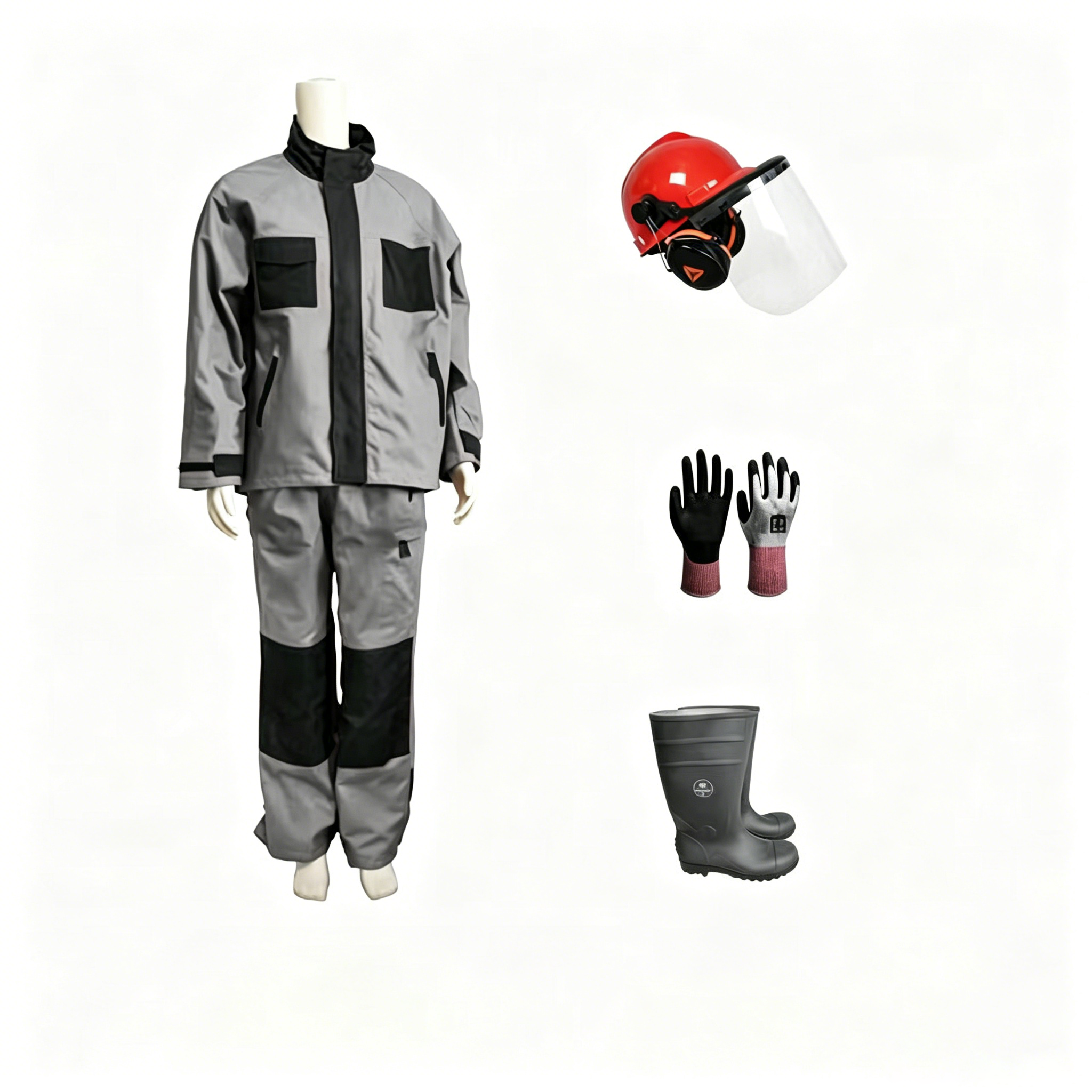 Durable Waterproof Pressure Washing Suit Abrasion Resistant Power Washing Clothing Lightweight