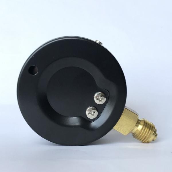 Painted Steel Case 250 Psi Pressure Gauge Brass Connection Lower Mount Glass Lens