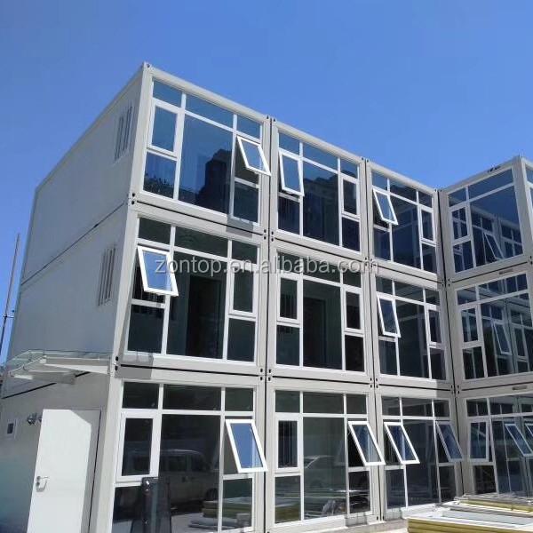 Zontop Modern Luxury  Easy Assemble Steel Prefabricated 2 Story Prefabricated  Small Modular Log Low Cost Prefab Homes