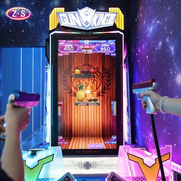 Customizable Dual Pistols Shooting Arcade Game Interactive Gun Arcade Machine