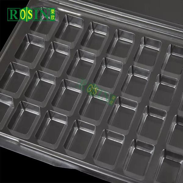 Envase portátil mensual de farmacia autoadhesivo con rejilla rasgada