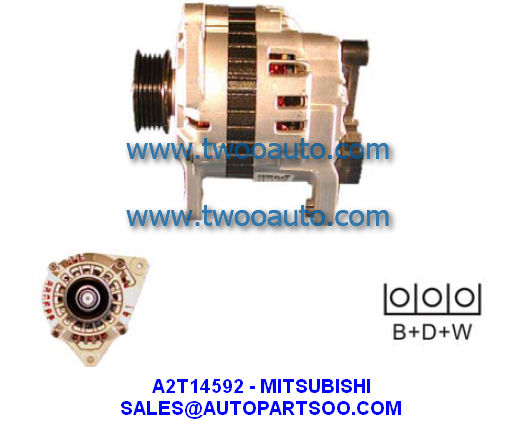 A2T37976 A2T772476 - MITSUBISHI Alternator 12V 65A Alternadores