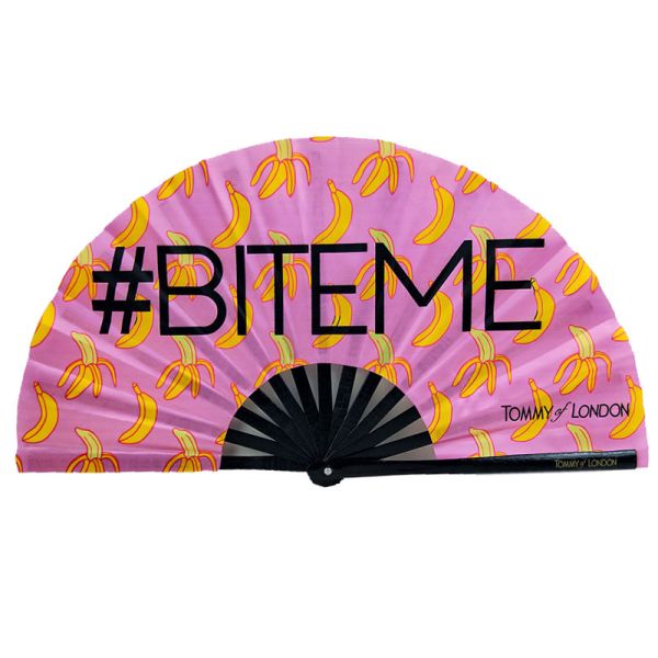 Customized Large Wooden Folding Wedding Hand Fan Personalized Black Rave Hand Fan for Party Event Weddings