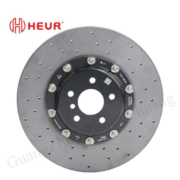 HEUR Carbon Ceramic Brake (Upgrade) 380mm Rotor For BMW M5 X7 18' Front Rear Set