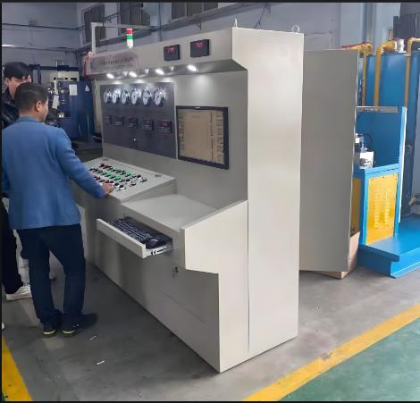 Banque d'essai numérique de pompe hydraulique avec rapport d'essai à imprimer