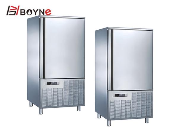 Congelação rápida comercial do produto comestível SS304 das bandejas do refrigerador 15 da explosão da cozinha