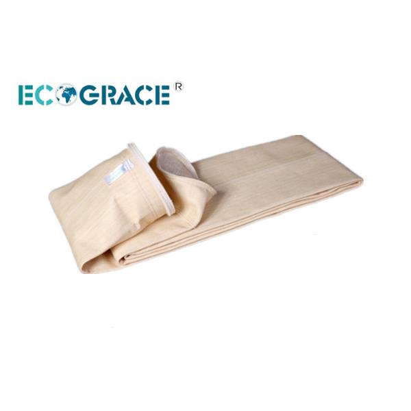 Flex Resistance Water Repellent Nomex Dust Filter Bag For Cement Kiln Smoke