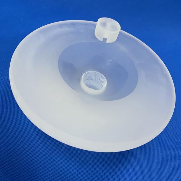 Máquina de cone de vidro de quartzo superfície congelada resistência ao calor personalizada