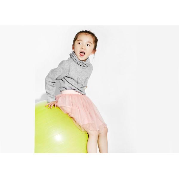 Crew Neck Girls Size 10 Clothes , Girls Pullover Sweatshirt Double Layer Collar