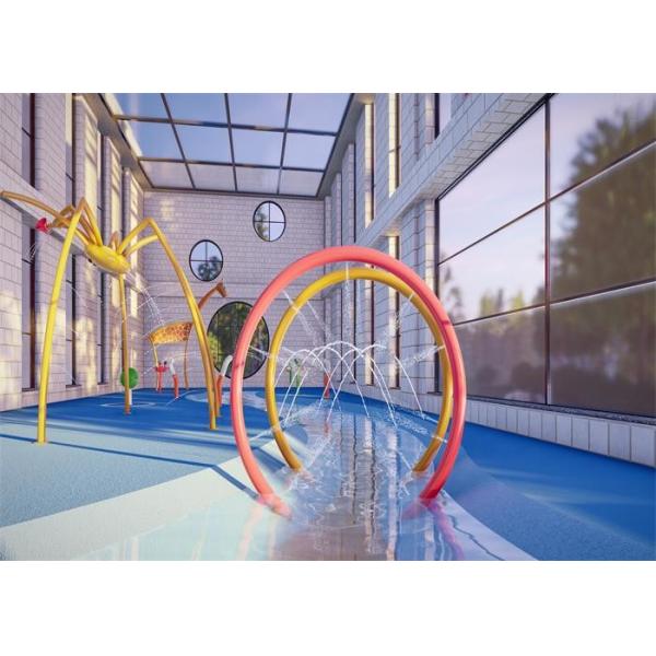 Corlorful Kids Splash Adventure Water Park Floor Plan 100SQm