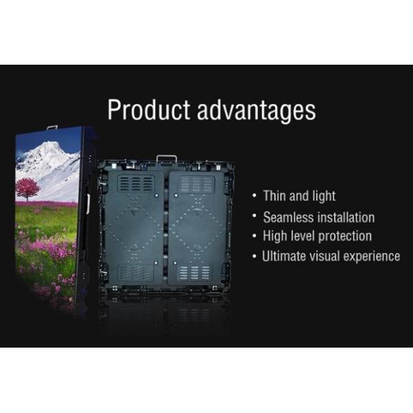 Die Casting Outdoor Advertising LED Display P8 SMD High Brightness For Advertising