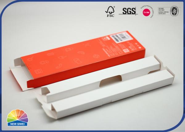 Caixa de papel dobrável personalizada com lustroso/Matte Lamination Surface Treatment