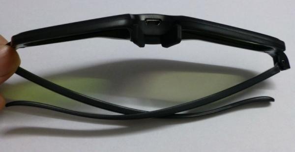 Active Shutter 3D Glasses Chargeable Quality Eyeglasses For DLP Link HD Projector