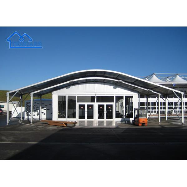 8x8m Waterproof PVC Cover Arcum Tent Aluminum Alloy Frame Clear Span for VIP Functions