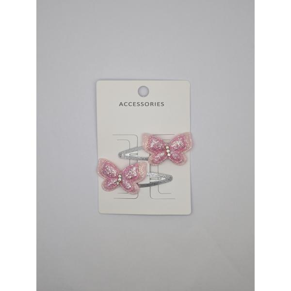 Красивые детские волосы в форме бабочки для девочек