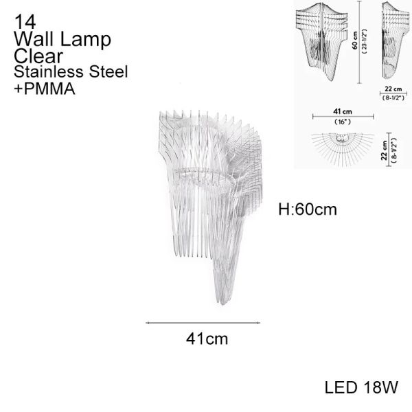 Nordic Modern Streamline Ceiling Pendant Lights Aria XL Pendant（WH-AP-630）