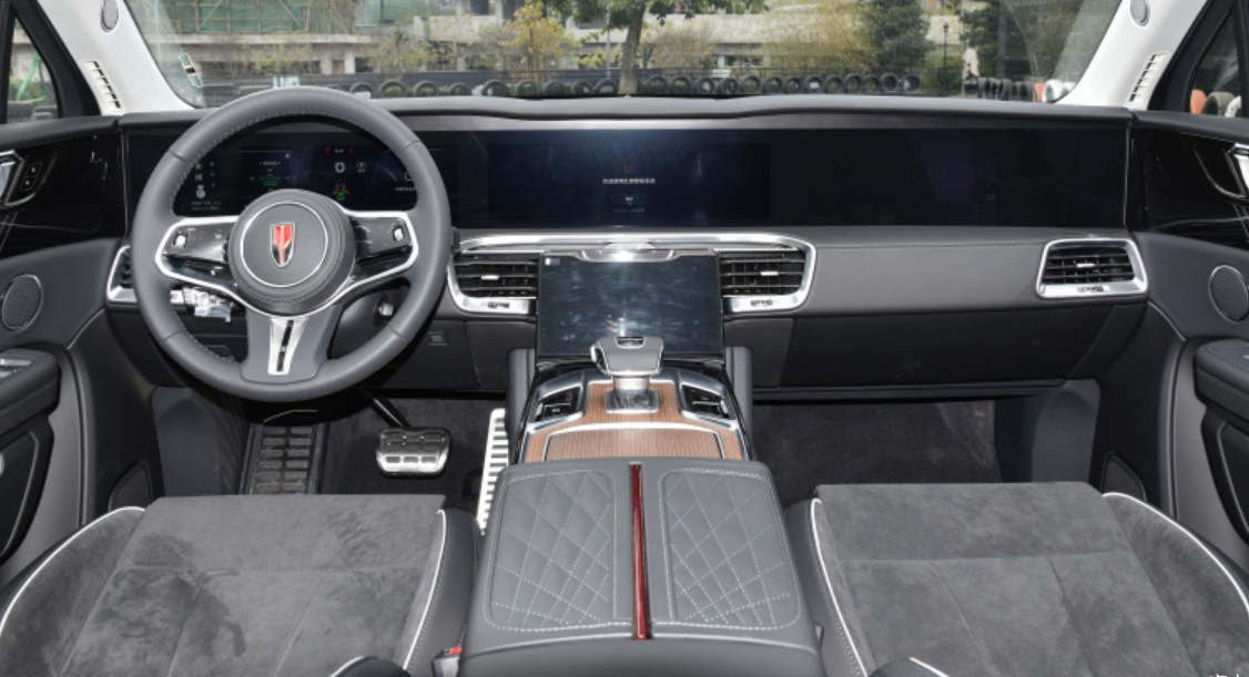 Вариант Hongqi E-HS9 2022 690km Qiyue с 7 электрических мест больших SUV чистых