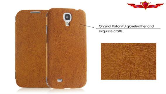 New Hot Selling High Quality PU Waterproof Cases For Samsung Galaxy S4 I9500 Multi Color