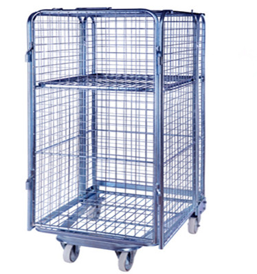 Full Security Nesting A Frame Roll Cage Pallet Racking