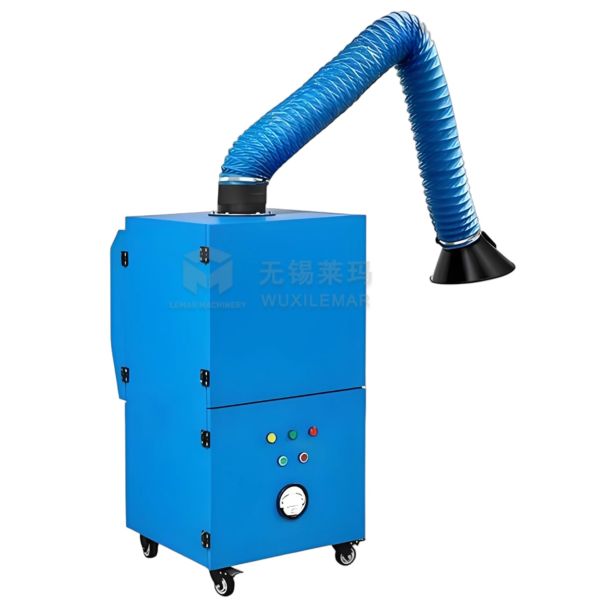 Activated Carbon Welding Dust Collector Mobile Fume Extractor For Welding VOC Removal