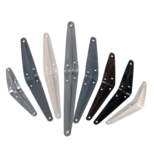 Черная усиленная сталь поддержки стены комнаты кронштейнов стены литого железа Брауна дизайнерская