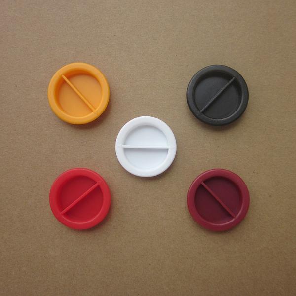 Shenzhen piggy bank , money bank diameter 3.5 cm ABS or HIPS lid toy parts for piggy bank