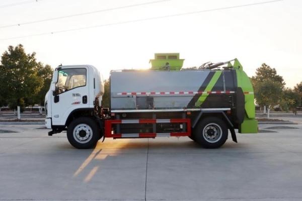 Advanced 5121TCABEV Electric Kitchen Waste Collection Truck Eco-Friendly for Custom's Requirement Pure Electric Energy