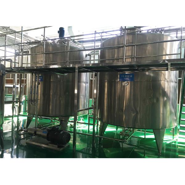Stainless Steel Chemical Mixing Tanks / Pharmaceutical Mixing Tank With Double Wall